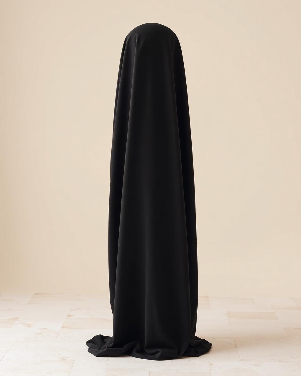 Candela Stand — concealed under a dark drape, unreleased