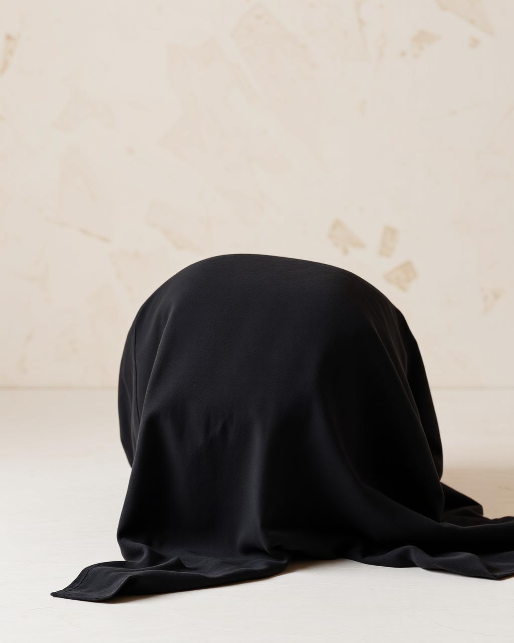 Ferro Cradle — concealed under a dark drape, unreleased