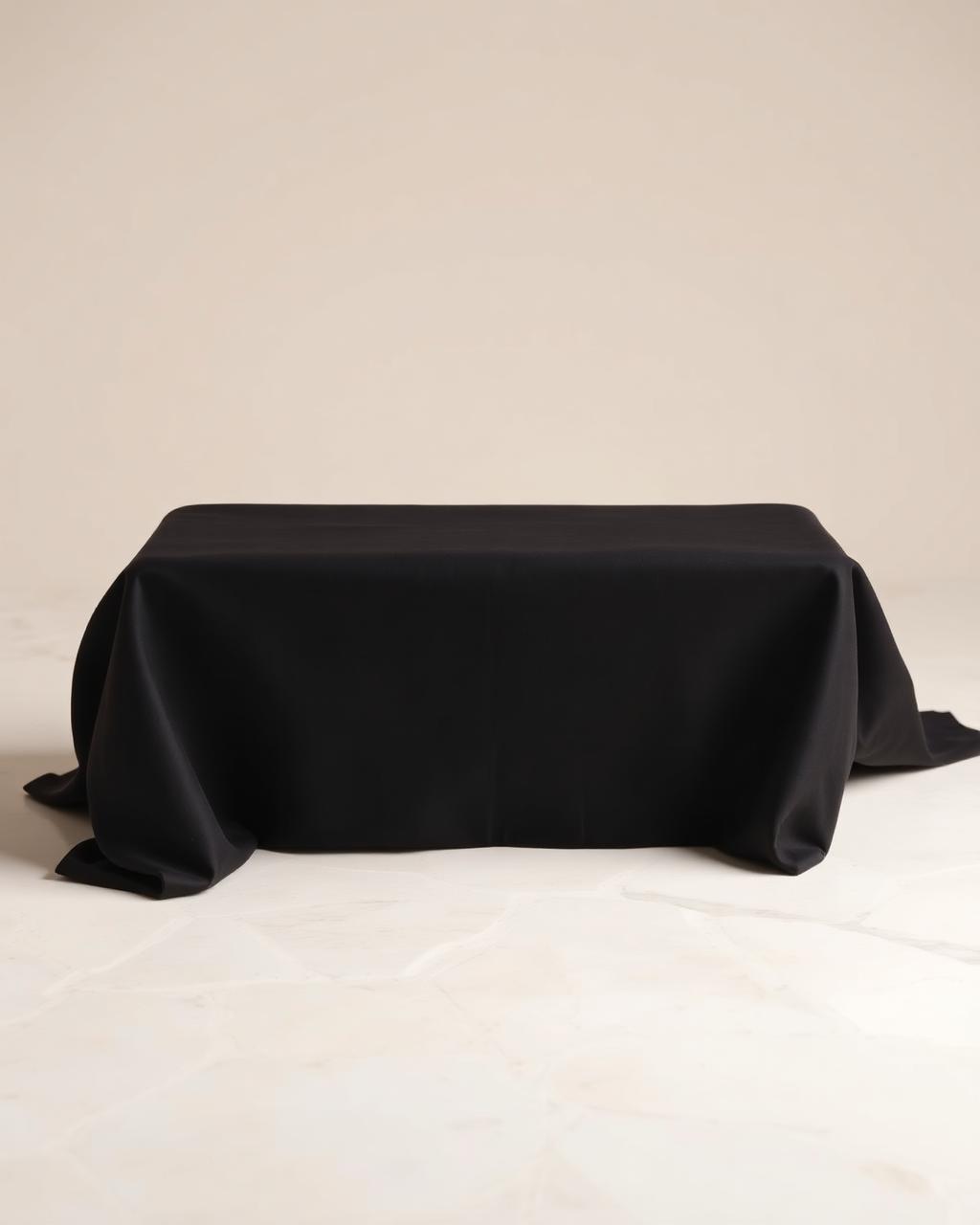 Nero Bookends — concealed under a dark drape, unreleased