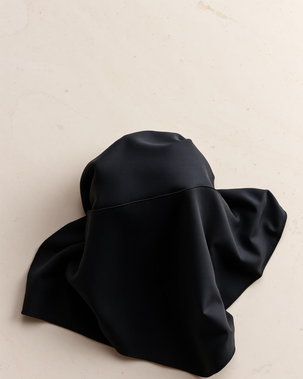 Orbit Fob — concealed under a dark drape, unreleased