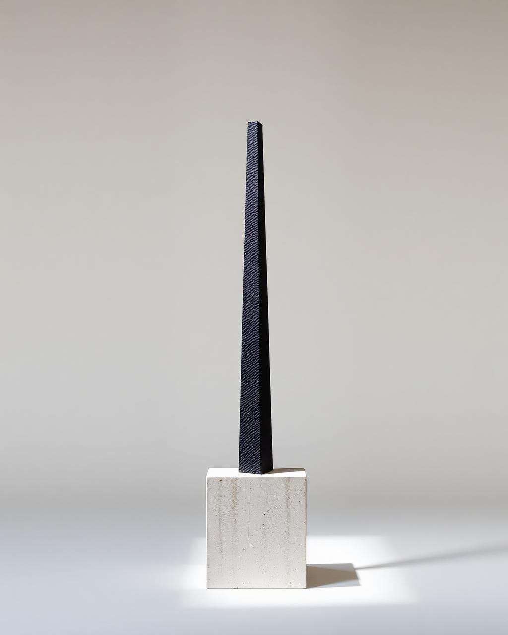 Tapering chamfered carbon column